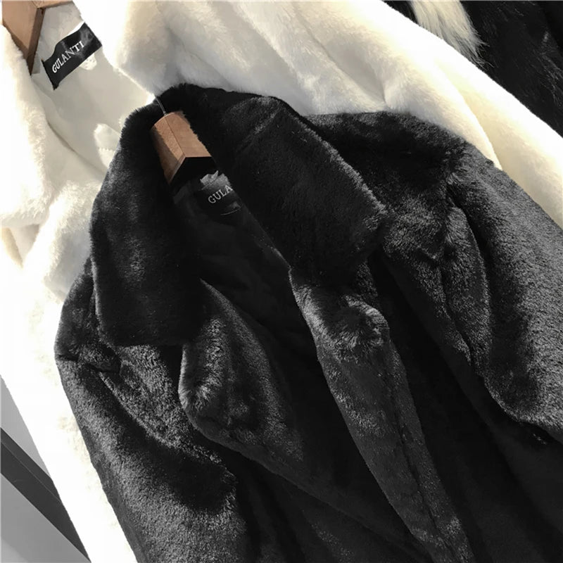 Long Faux Fur Jacket