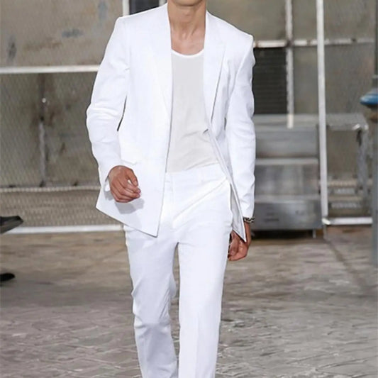 Summer Men's Wedding Suit