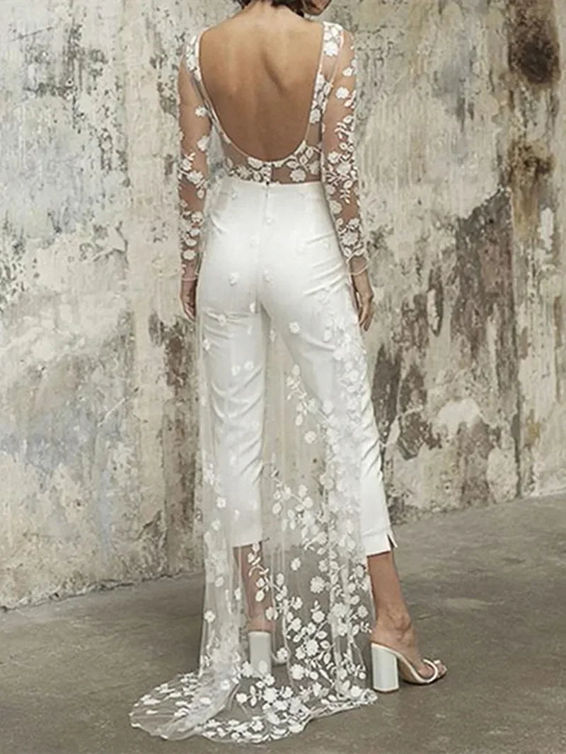 Women's Lace Jumpsuit