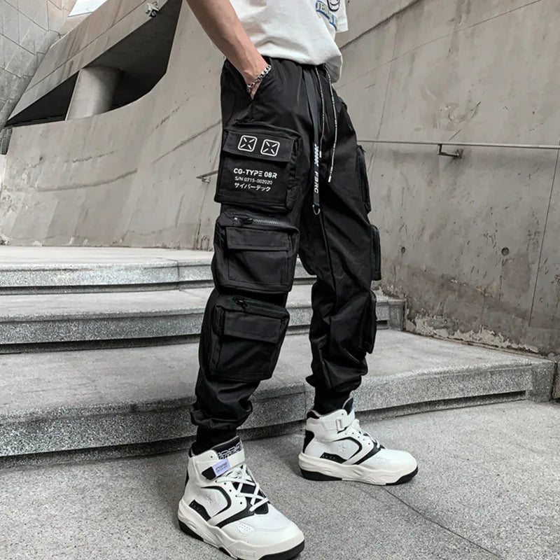 Men’s Techwear Style Cargo Pants