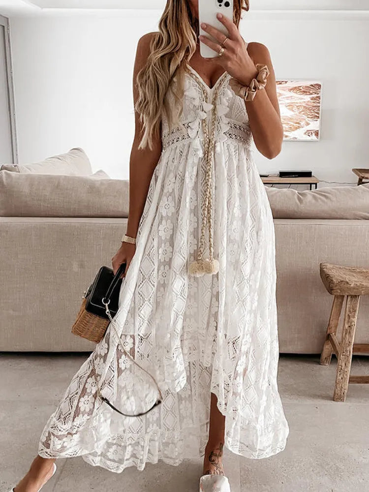 Women's Lace Boho Dress