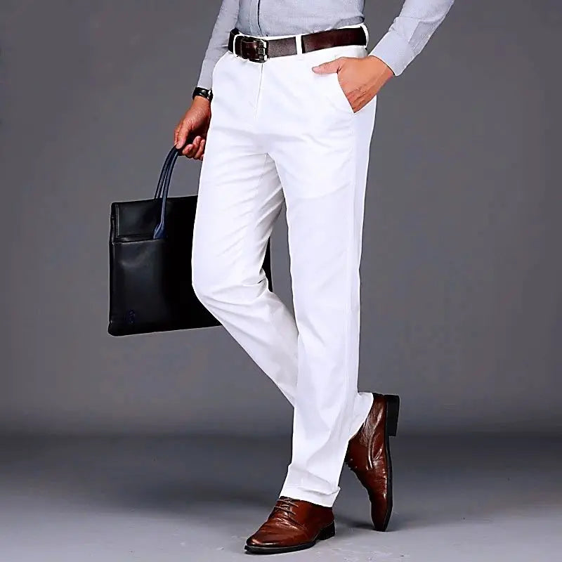 British Style Men’s Slim Fit Dress Pants