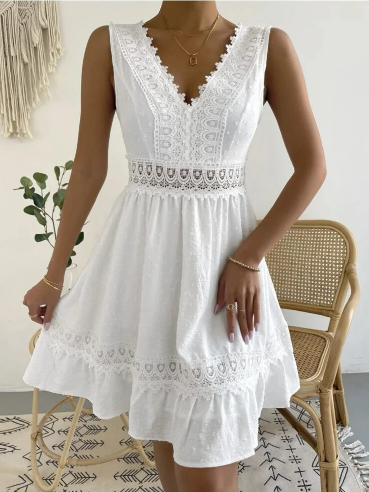 Women's White Dress