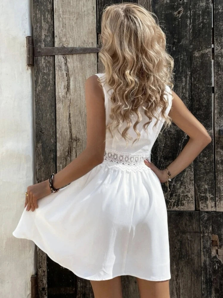 Women's White Dress