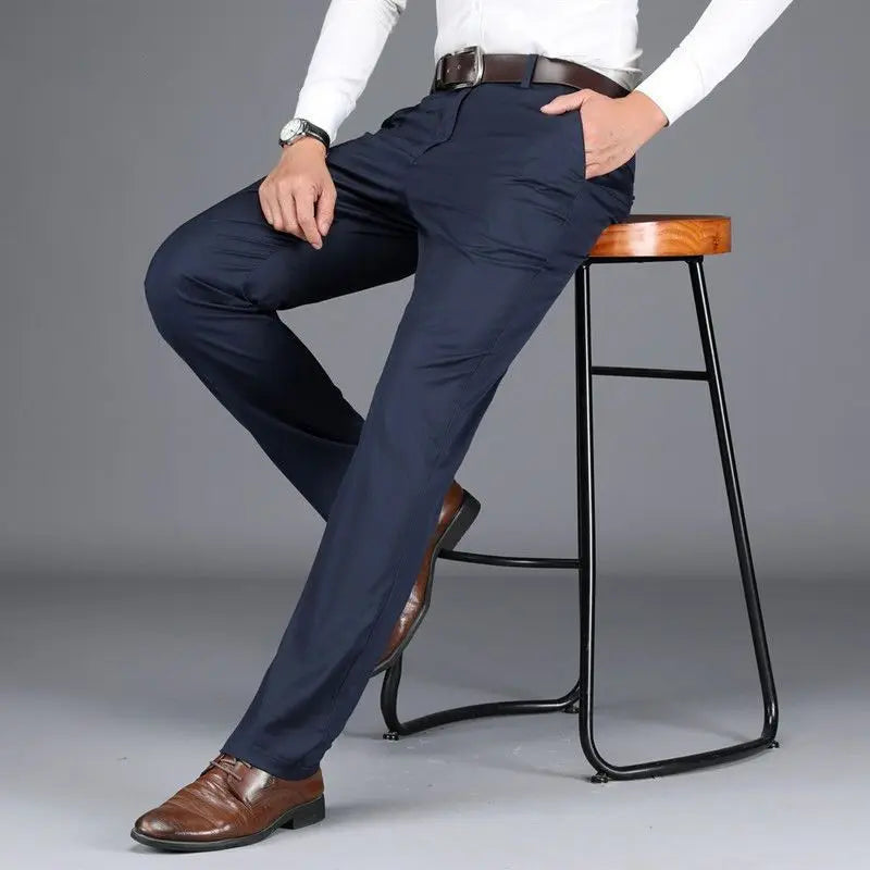 British Style Men’s Slim Fit Dress Pants