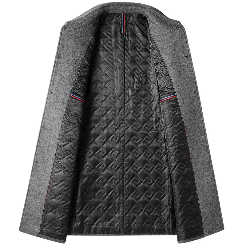 Men's Wool Long Coat