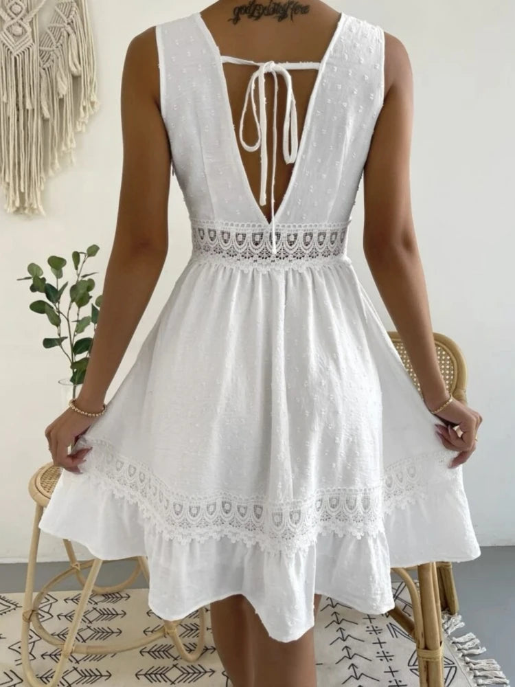 Women's White Dress